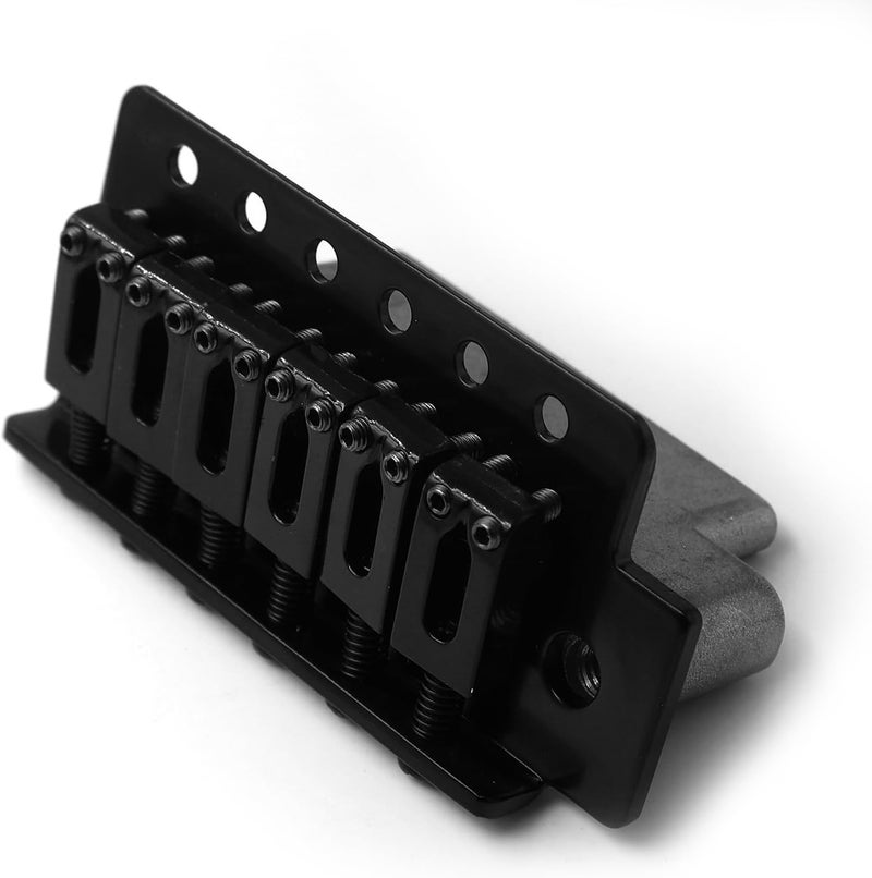 harpfeas 52.5mm Guitar Tremolo Bridge Set for Fender Strat Squier Electric Guitar Replacement (Black) - Image 2